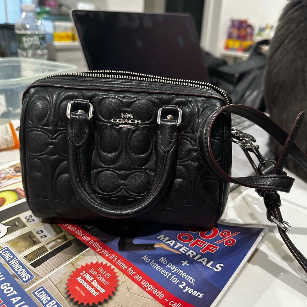 Coach Black Quilted Women's Bag